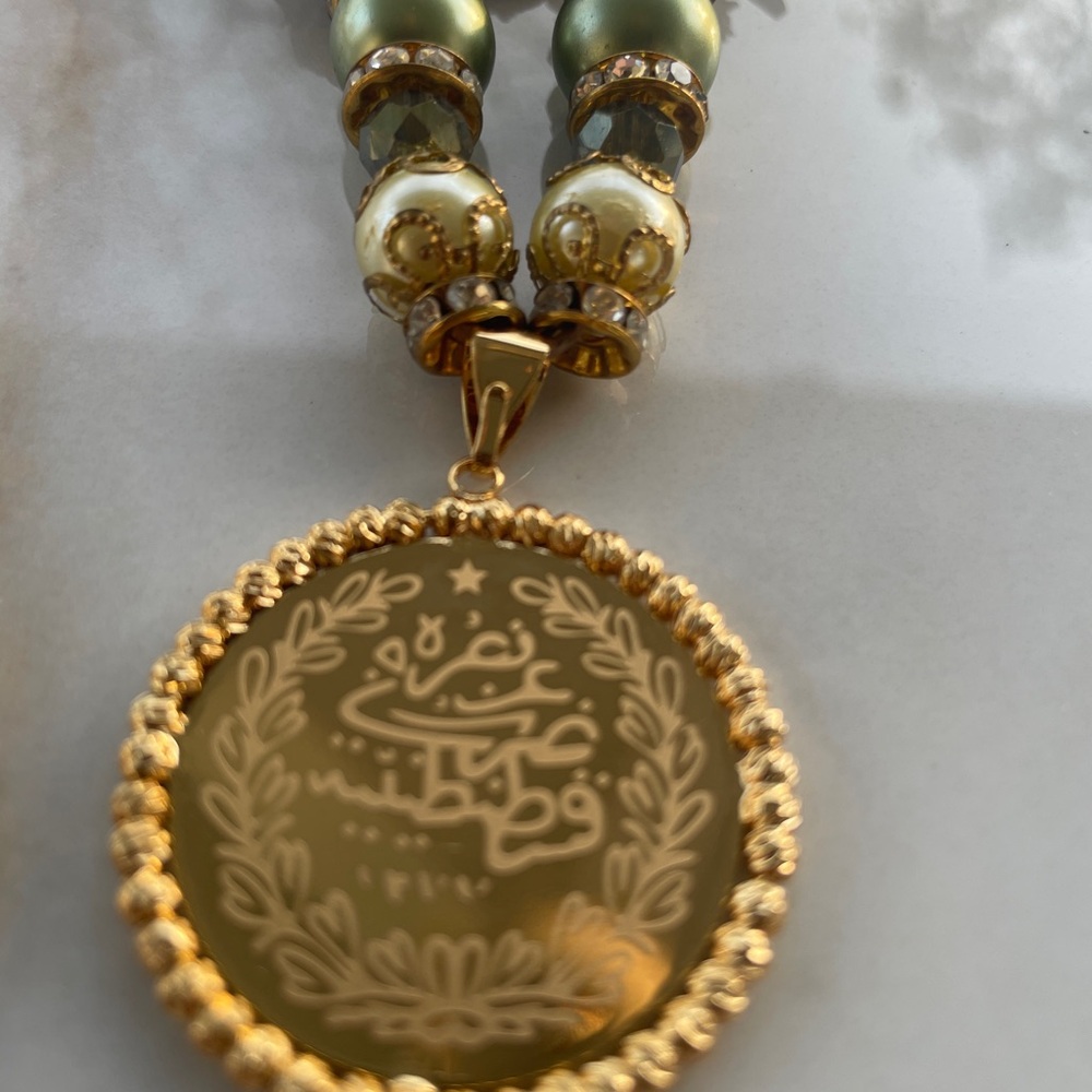 Handmade Clove Necklace with 24K plated pendant